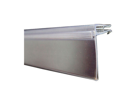 Plastic Peg Hook Bin Tag Holder 0.62 in. H X 2.4375 in. W