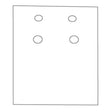 Miscellaneous Labels Clear Hanging Label 100 each