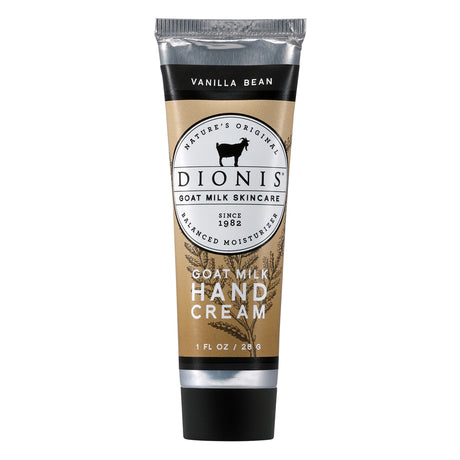 Dionis Goat Milk Vanilla Bean Scent Hand Cream 1 oz 1 pk