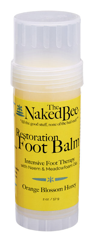 The Naked Bee Foot Balm 2 oz 1 pk