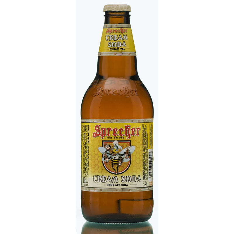 Sprecher Vanilla Caramel Creme Soda 16 oz