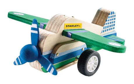 STANLEY Jr. Airplane Kit Wood Multicolored