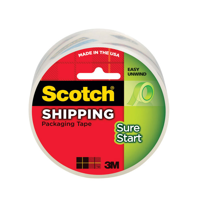 3M Scotch 1.88 in. W X 54.6 yd L Heavy Duty Packaging Tape Clear