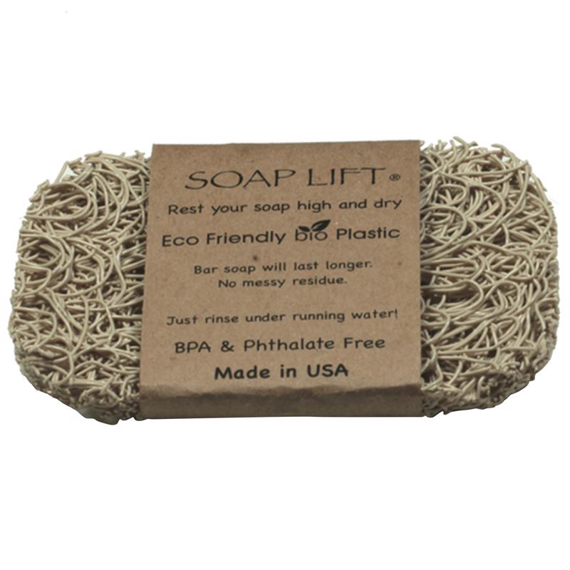 Soap Lift Brown Bio Plastic Bar Soap Saver