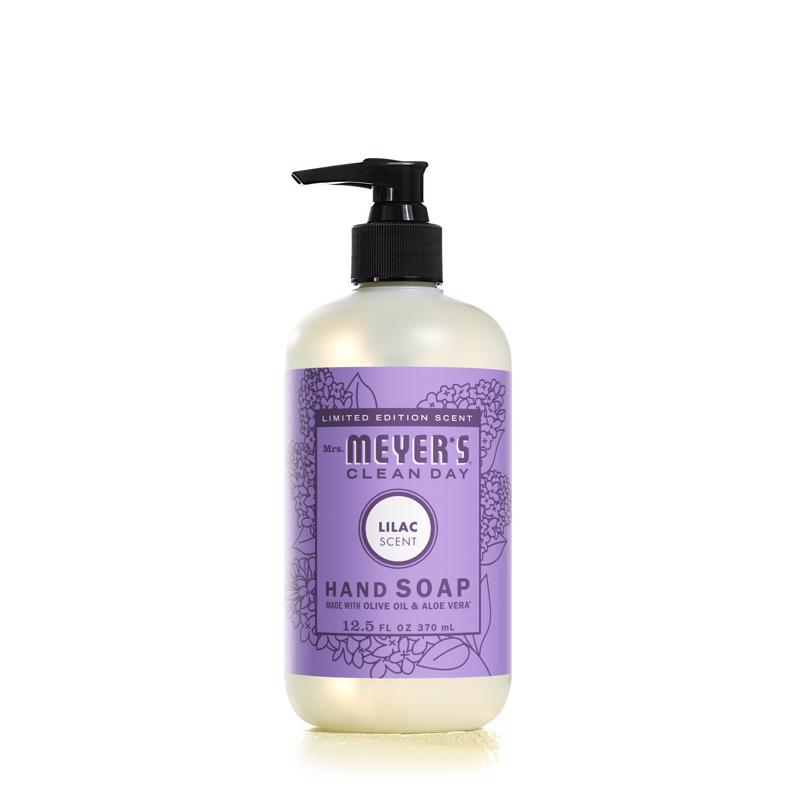 Mrs. Meyer's Clean Day Organic Lilac Scent Liquid Hand Soap 12.5 oz