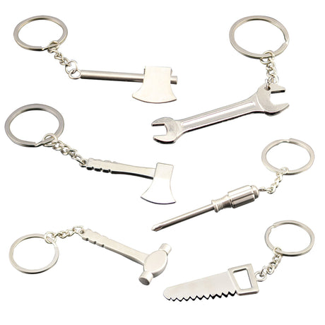 Home Plus Metal Silver Key Ring