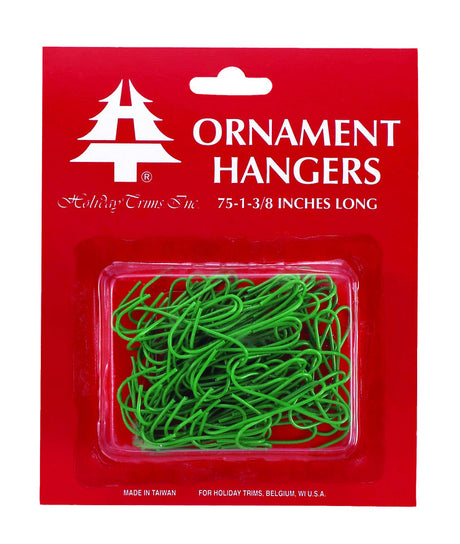 Holiday Trims 1-3/8 in. Ornament Hooks 75 pk