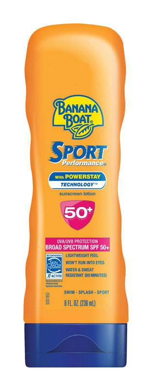 Banana Boat Sport Performance No Added Fragrance Scent Shielding Lotion 8 oz 1 pk