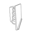 Plastic Peg Hook Bin Tag Holder 1.25 in. H X 0.06 in. W