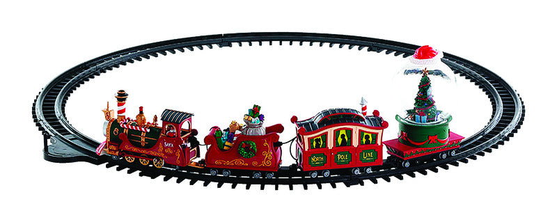 Lemax Santa Wonderland Multicolored Sights & Sounds Indoor Christmas Decor 6 in.